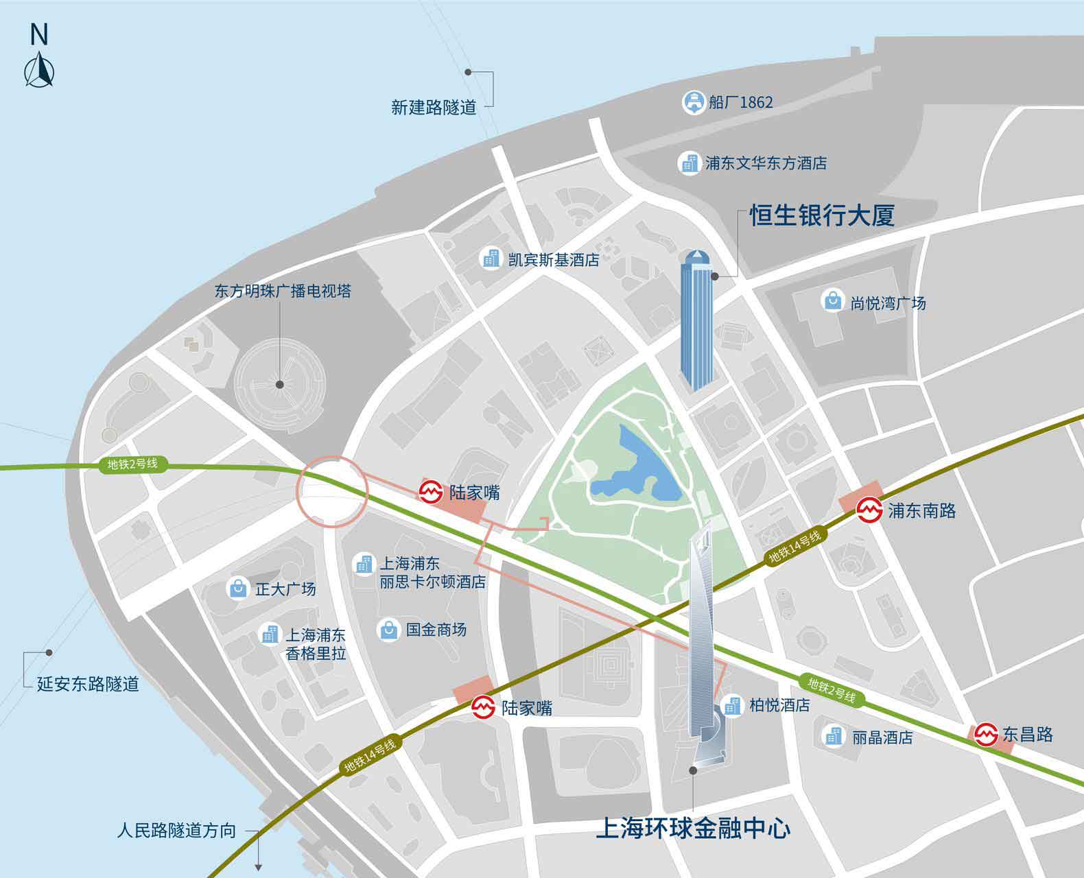 环球金融中心位置 环球金融中心位置